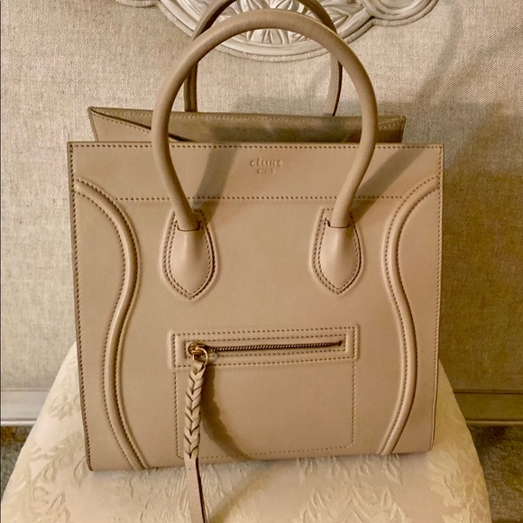 (SOLD) Authentic Celine Phantom Luggage Tote - Picture 2 of 8